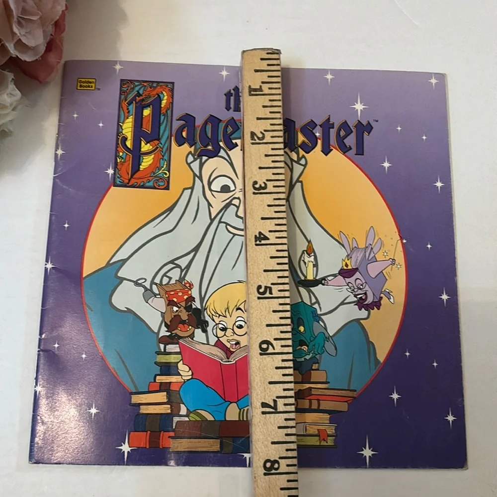 The Pagemaster (Golden Look-Look Books) Vintage Movie Book The Pagemaster